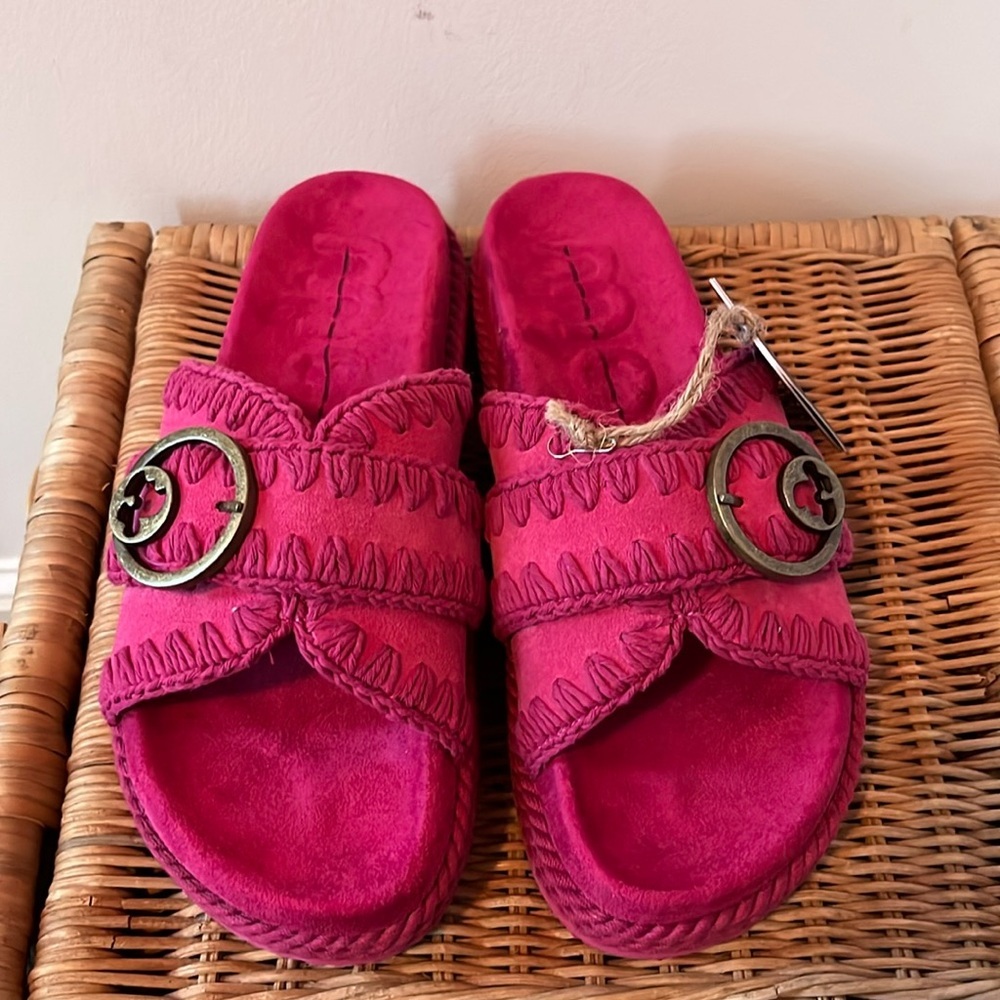 MOU Fruit Punch Slides Size 10 NIB NWT - image 7